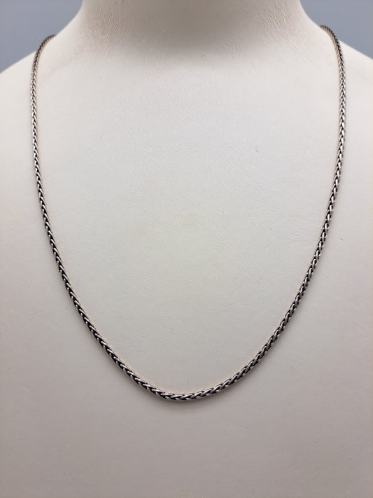 Antique polish Knitted Chain