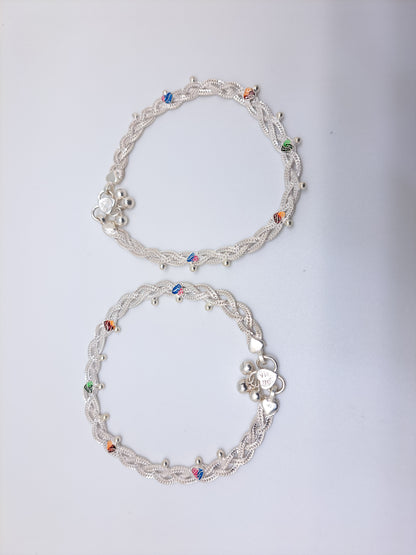 Knitted Design anklet