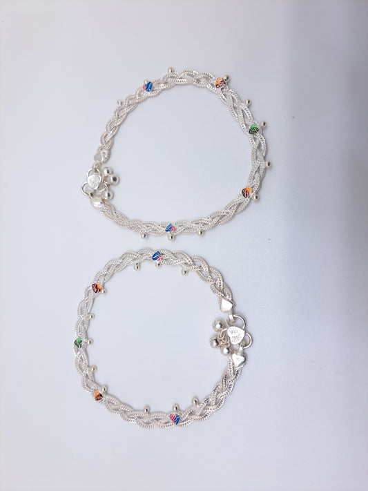 Knitted Design anklet