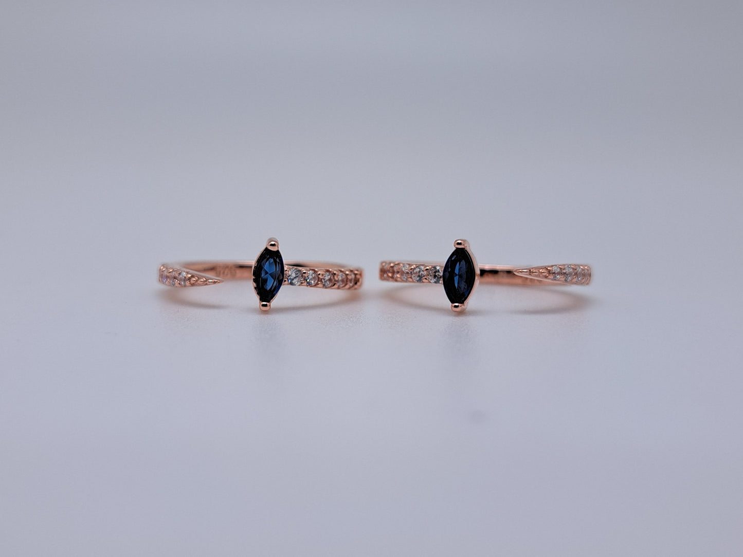 Navyblue  AD Rosegold Metti