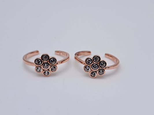 7 Stone Rosegold Metti