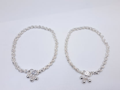 Rope Style Solid Anklet