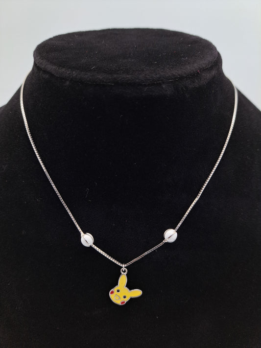 Silver Chain with Rabbit pendant