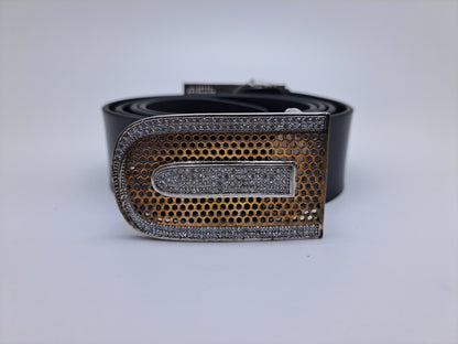 92.5 Antique finish Belt Buckle  with ZR.stone