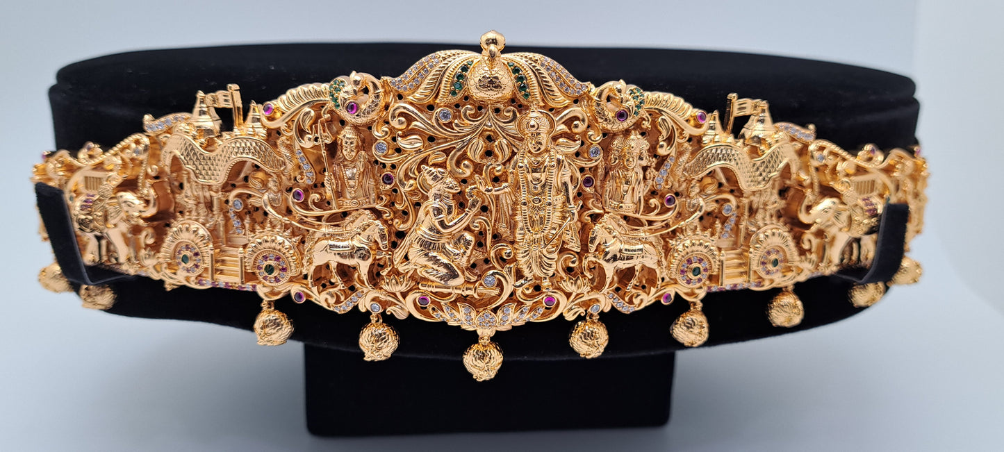 Gold Plated Geetha Ubadesam Nagas Odiyanam(Price on Request)